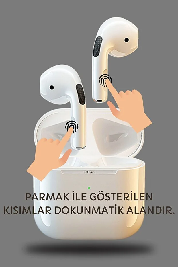 Kılıf Hediyeli Pro 5 Plus Premium A Kalite Bluetooth Sürüm 5.3 Bluetooth Kulaklık